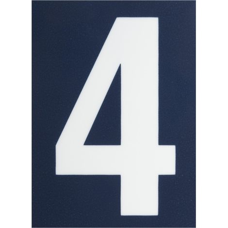 Numero di plastica 4 NOVAP