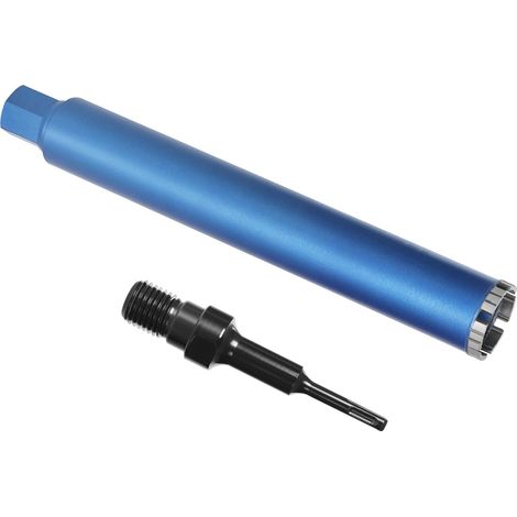 Couronne de Forage diamantée 1 ¼" UNC Ø52 mm/L460 mm avec adapt. SDS-Plus (1/5)