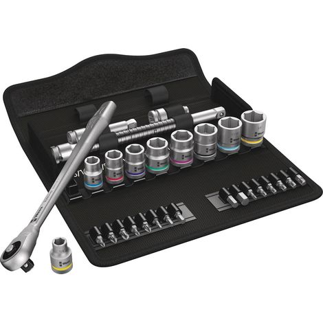 [GEBRAUCHT] B-Ware Wera Steckschlüsselsatz Nusskasten 8100 SB Zyklop Set 3/8" Werkzeugbox 29teilig