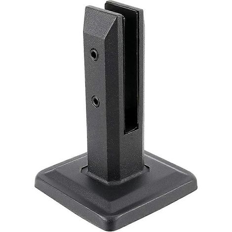 Support de fixation en acier inoxydable 304 pour panneau de verre, clôture de piscine, escalier, balustrade, plancher, terrasse. (1/5)