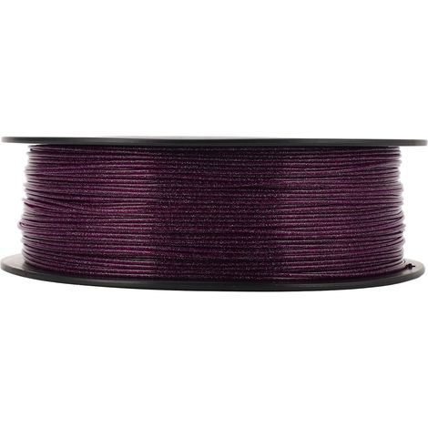 Filament PLA pour imprimante 3D, aspect transparent et brillant, impression fluide, résistant à la flexion, 1,75 mm, violet (1/5)