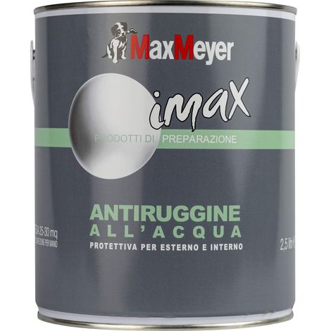 MAXMEYER - ANTIRUGGINE ALL'ACQUA 2,5 LTGRIGIO