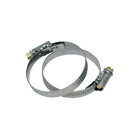 Collier de serrage W4 inox à visser (à la pièce) - Diamètre 60-80 mm