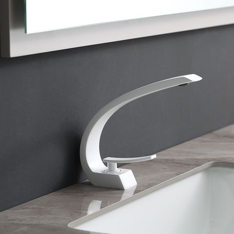 Robinet mitigeur COSMOS Blanc (1/5)