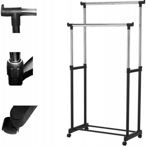 Percha doble para ropa (1/5)