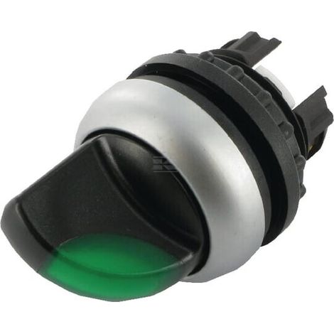 Selector iluminado verde EATON M22WLKG (1/2)