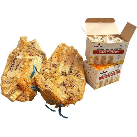 LEGNETTI ACCENDIFUOCO. OFFERTA 2 PACCHI+2 CONF. 3KG