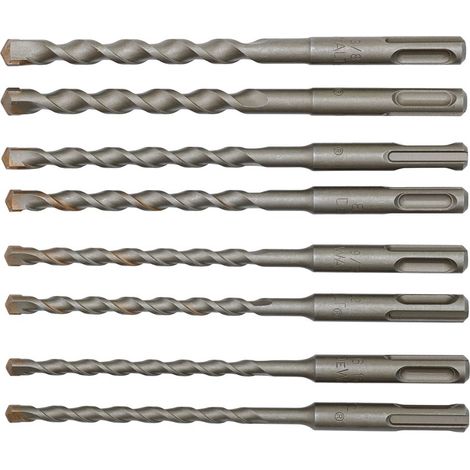 DEWALT. SET TRAPANI SDS-PRO 8 pz.