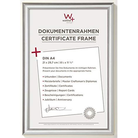 Walther Trendstyle Cornice foto argento 21x29,7 cm A4 (1/4)