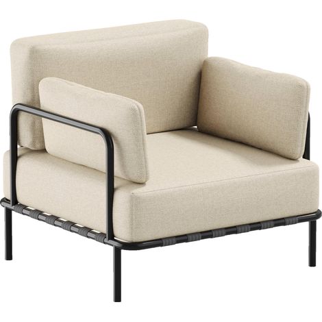 Fauteuil extérieur Salve - Beige (1/4)