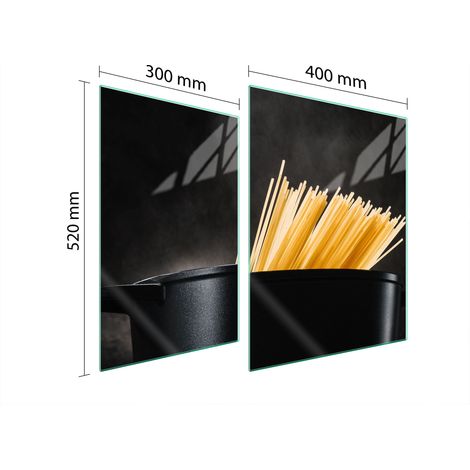 GLASSCHUTZPLATTE FÜR HERD 70x52 PASTA (1/5)