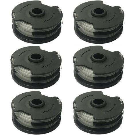 ALLIANDISBobine de fil pour Parkside PRTA 20-Li A1 / B2 / C3 Bobines de Fil de Rechange pour débroussailleuse sans fil LIDL Parkside PRTA 20-Li A1 / B2 / C3, PRT 300 A1, PRT 550 A1 / A3 (6pcs) (1/5)