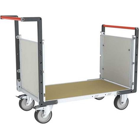 Carrello modulare a 2 lati in PVC - Piano 1075x755 mm - Carico max 500 kg - 806724672