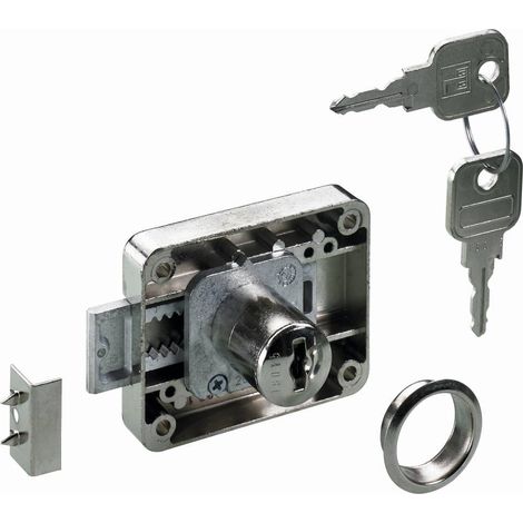 Hettich Zylinder-Aufschraubschloss Zylinder 20-45 mm Dornmaß 15-40 mm Möbelbeschläge