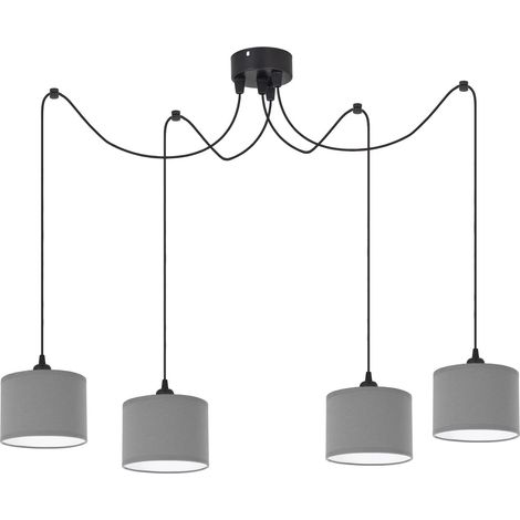 Lámpara Tornado PAM4 gris (1/5)