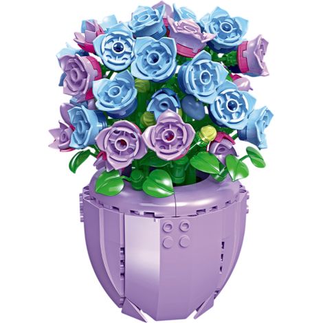 1 bouquet de fleurs artificielles avec vase, tournesols réalistes, décoration intérieure pour maison et bureau, jeu créatif pour adolescents à partir de 14 ans (1/5)