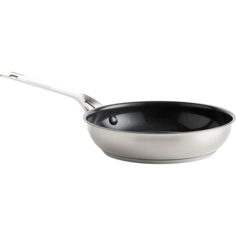 KitchenAid - Stainless Steel Sheet Frypan - Silver - 24 cm