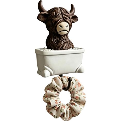 Crochet décoratif salle de bain résine, pour clés et chambre (1/5)