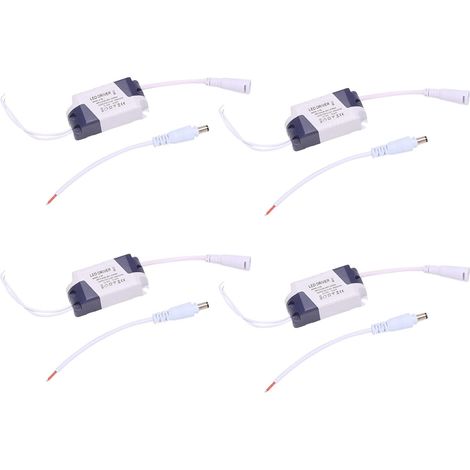 Lot de 4 transformateurs constants 4-7 W LED Driver Bloc d'alimentation DC12-24 V (1/5)