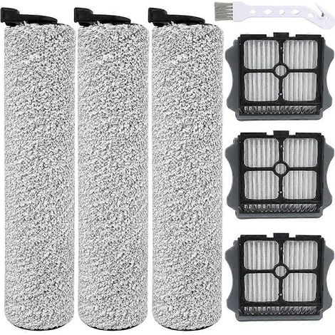 Filtre pour aspirateur brosse pour aspirateur Filtre de brosse pour aspirateur filtre de remplacement Brosse Rollers and HEPA Filtres pour IFloor 3 and Floor One S3 Cordless Wet Dry Aspirateur Cl (1/5)