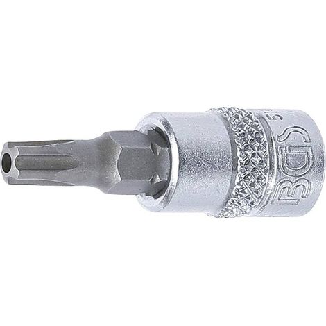 Douille à Embouts 6,3 mm (1/4) Profil TS Torx Plus - Perçage TS27 - Précision et Fiabilité, Acier - D-Work (1/5)