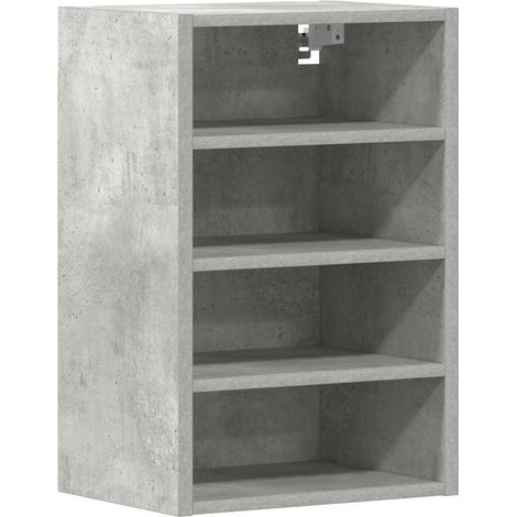 Maison Exclusive - Mobile Pensile “Riga” Grigio Cemento 40x29,5x60 cm