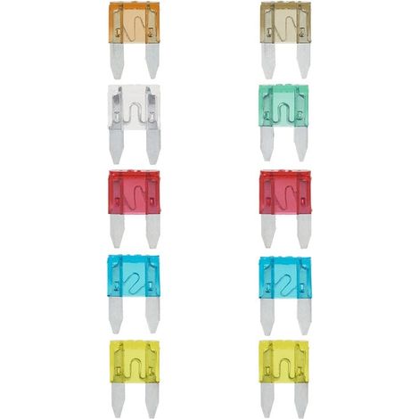 Fusibili a lama mini assortiti da 10 pezzi (1/3)