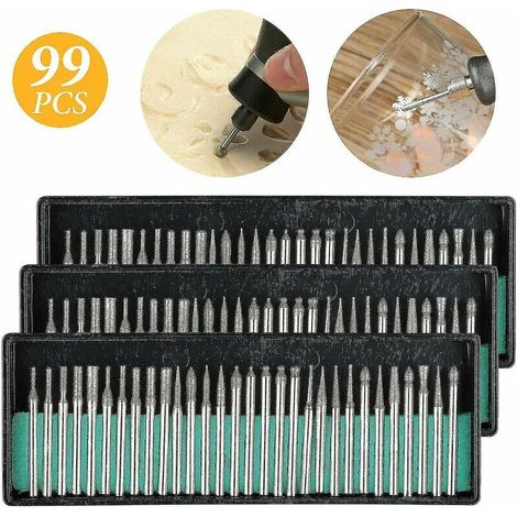 Kit de afilado de brocas de diamante para herramientas Dremel