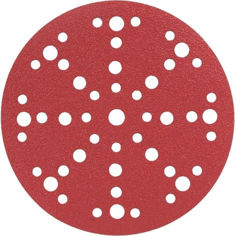 Disque abrasif - Radix - Pro - Velcro 150 mm - P80 - 49 trous (50 pcs) (1/2)