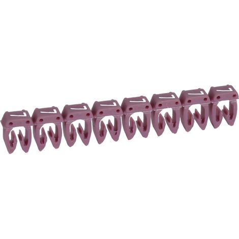 038217 Legrand - Boite De 1200 Repères Cab 3 Pour Fils 0,5mm² à 1,5mm² - Marquage Chiffre 7 Violet (1/4)