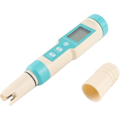 Testeur d'eau numérique portable 7-en-1 pH/TDS/EC/ORP/SG/Salinité/Température avec électrode remplaçable, C-600, rétroéclairage, pour piscines, eau potable et aquariums (1/5)
