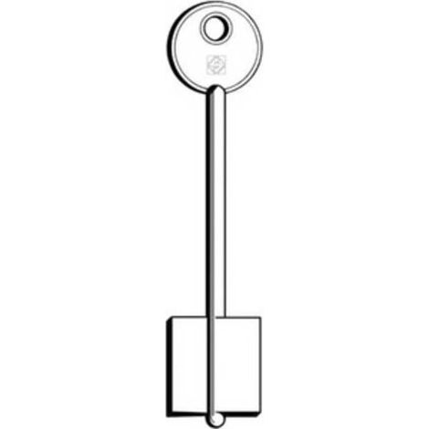 5 x SILCA CL CHIAVE DOPPIA MAPPA OTTONE