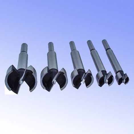 Forstnerbohrer für Holz 15, 20, 25, 30, 35 mm, 8 mm Schaft - DED0781 (1/2)
