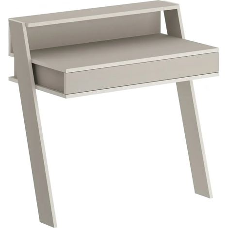 Scrivania da Parete con Cassetto Beige Cashmere Salvaspazio per Studio (1/4)
