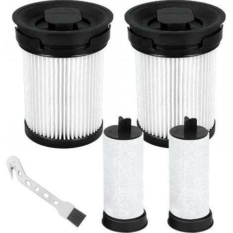 Confezione da 2 filtri, accessori compatibili con gli aspirapolvere senza filo Miele Triflex serie HX1. (1/5)