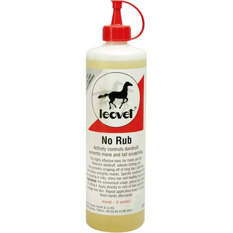 No Rub Leovet crinière lotion contre les pellicules et les démangeaisons pour les queues floconneuses 500 ml