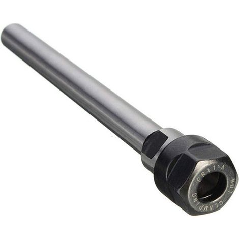 Tige de prolongation droite pour perçage profond, manche droit, foret de rechange, outil d'extension robuste, compatible perçage profond, tige allongée en acier, accessoire de forage précis. (1/5)