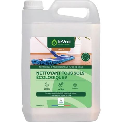Limpiador de suelos ecológico 5L EL VERDADERO profesional.