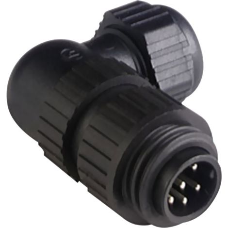 Hirschmann 934 130-100-1 Rundstecker Stecker, gewinkelt Gesamtpolzahl: 6 + PE Serie (Rundsteckverbin (1/2)