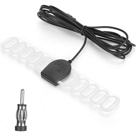 Antenne Automobile FM Radio TV 3M avec Amplificateur Signal 70‑1900 MHz (1/5)