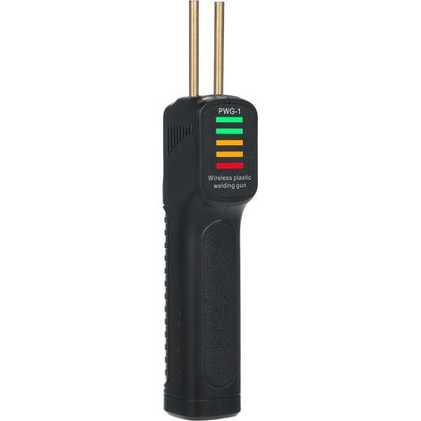 Soudeur plastique sans fil pour réparation de pare-chocs de voiture, machine à souder, agrafeuse à chaud, batterie 2600 mAh, machine à souder plastique rechargeable USB avec 200 broches de soudage (1/5)