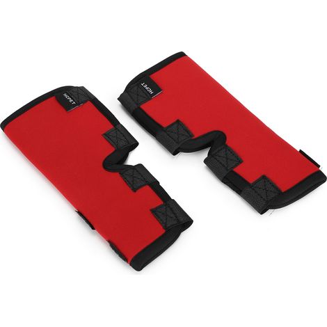 Elastische Knieschoner für Hunde, Unterstützung und Schutz für verletzte Pfoten, rote Gelenkbandage, Größe S (1/5)