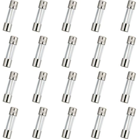 T3.15AL250V 20pcs 5x20mm slow melting glass fuse 3.15A 250V 0.2 x 0.78 inch delay fuse (1/4)