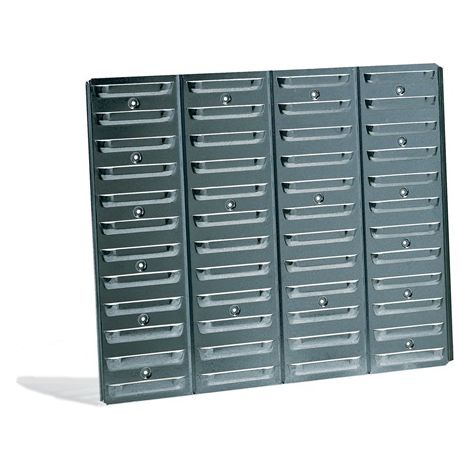 RAACO Wandpaneel BWP 520 x 440 mm mit 48 Schlitzen (1/4)