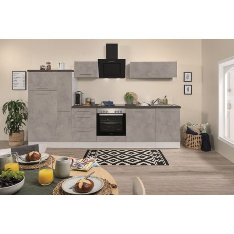 Cucina blocco cucina blocco cucina in cemento Amanda 310 cm Respecta Premium (1/5)