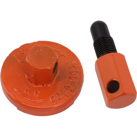 Outils pour le démontage d'embrayage de tronçonneuse, butée de piston, outil de démontage de volant moteur, jaune (1/5)