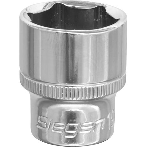 Sealey S0586 Siegen Socket 19mm 3/8""Sq Drive