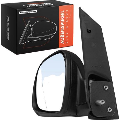 Espejo exterior, tamaño estándar, compatible con Mercedes-Benz Viano Vito W639 W638, ajustable manualmente, para vehículos con volante a la izquierda, asférico. (1/5)