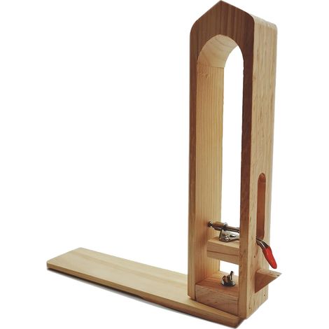 Clips de madera para coser cuero, pinzas para cordones de zapatos, pinzas para coser cuero, herramienta de bricolaje (pinza de madera de haya hecha a mano)