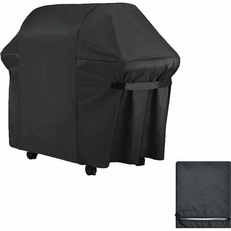 Housse Barbecue, Étanche BBQ Grill Oxford Tissu Couverture de Barbecue Pluie extérieure Barbecue Protecteur Anti-poussière Grande 3-4 Couverture de Grill de brûleur, Anti-Larme